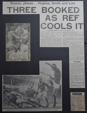 Three booked as ref cools it!